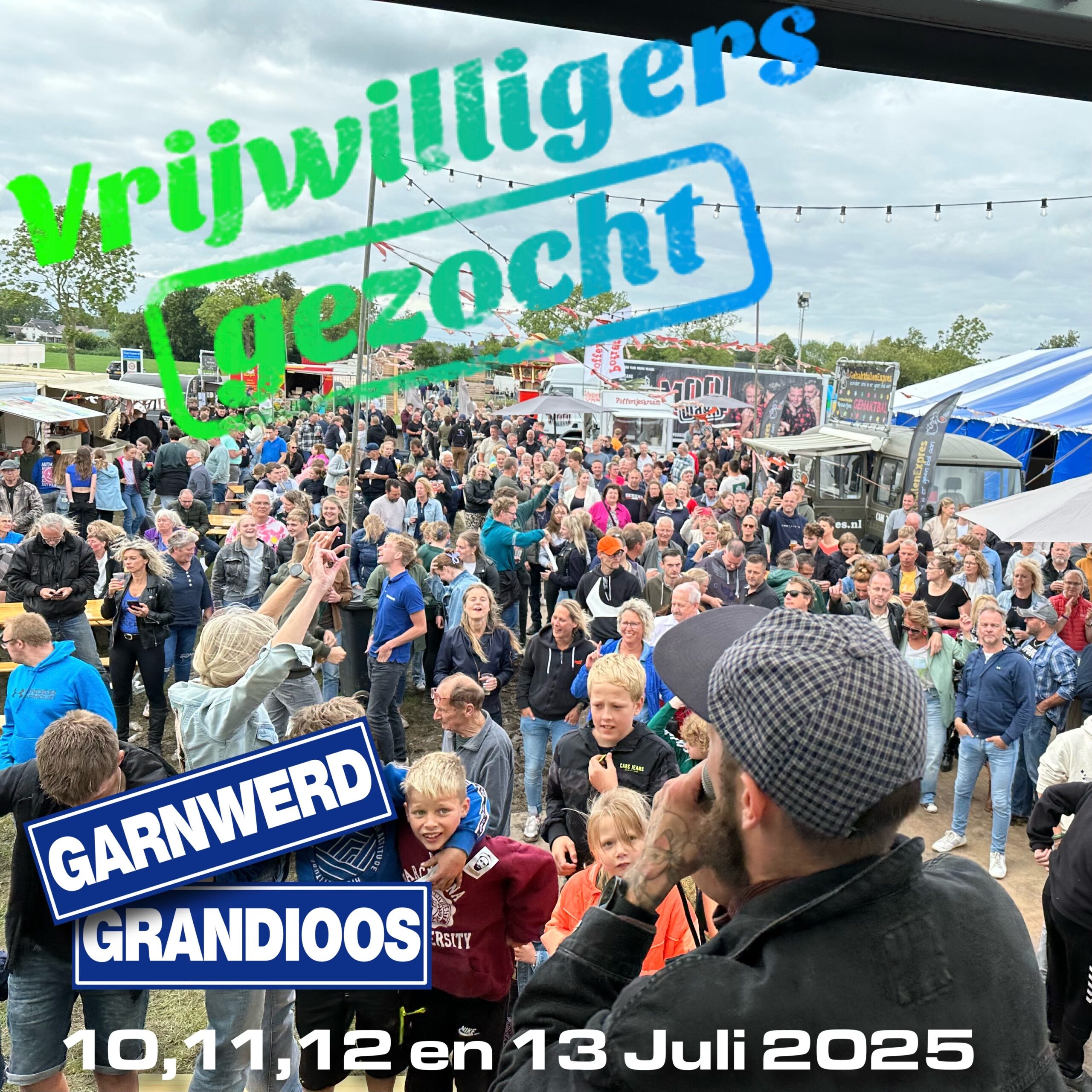 Garnwerd Grandioos 2025; Vrijwilligers gezocht!